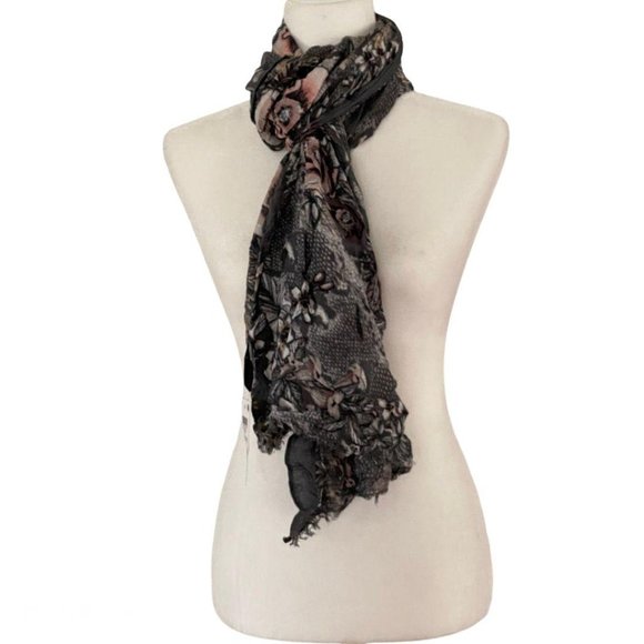 Inc International Concepts Floral Scarf - Picture 1 of 2